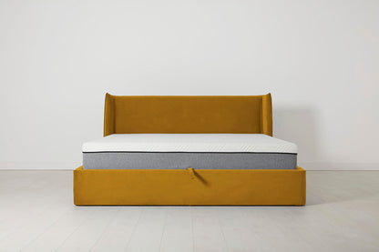 Bed 03 180cm x 200cm, Mustard