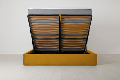 Bed 03 180cm x 200cm, Mustard