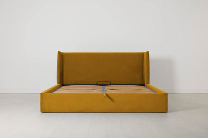 Bed 03 180cm x 200cm, Mustard