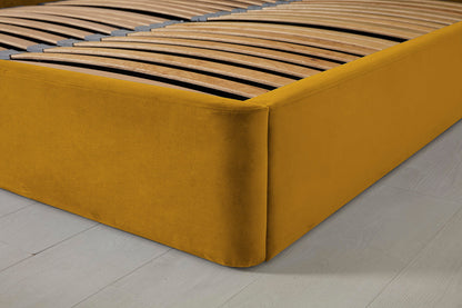 Bed 03 160cm x 200cm, Mustard
