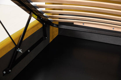 Bed 03 140cm x 200cm, Mustard