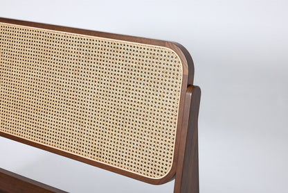 Bed 04 160cm x 200cm, Walnut