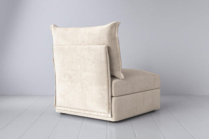 Model 06 Right Arm Module Sofa, Bone