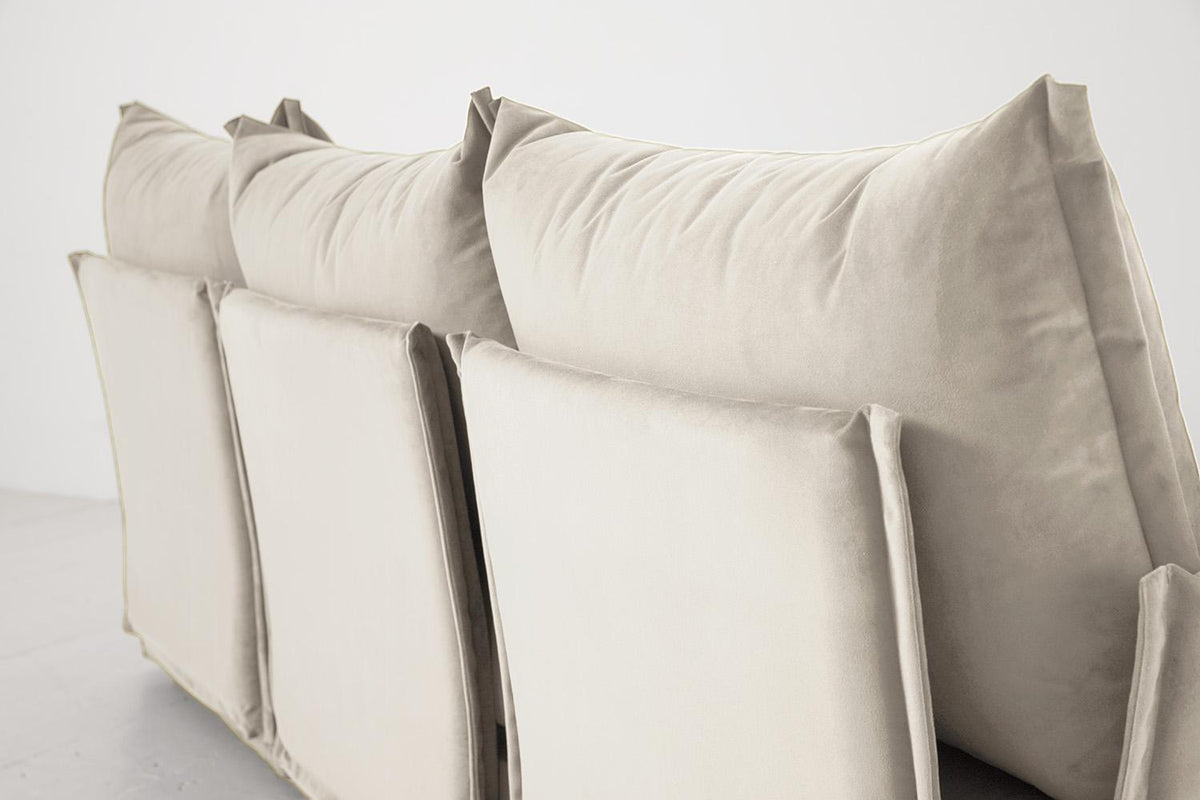 Model 06 3-Seater Sofa, Bone