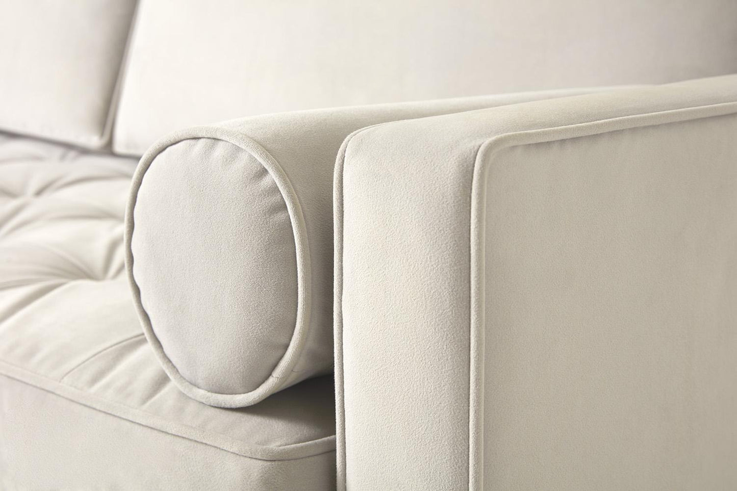 Model 02 3-Seater Sofa, Bone