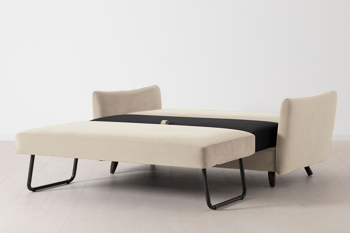 2,5-Sitzer-Schlafsofa Model 08, Knochenweiß