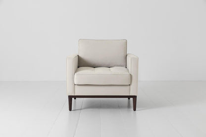 Sessel Model 02, Knochenweiß
