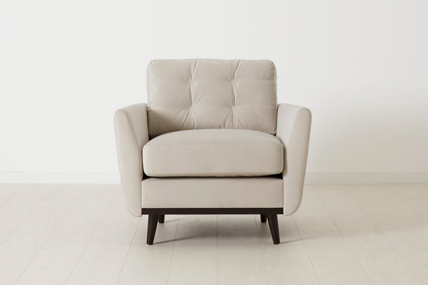 Sessel Model 10, Knochenweiß