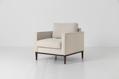 Sessel Model 02, Knochenweiß
