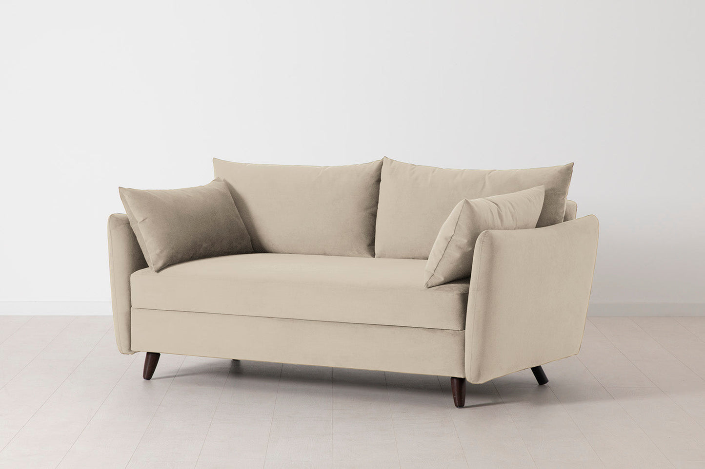 2,5-Sitzer-Schlafsofa Model 08, Knochenweiß