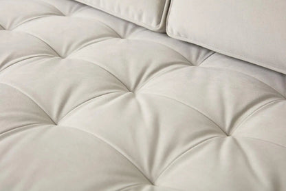 Model 02 Dreisitzer-Schlafsofa , Knochenweiß