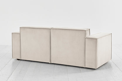 Model 03 2-Seater Left Chaise Sofa, Bone