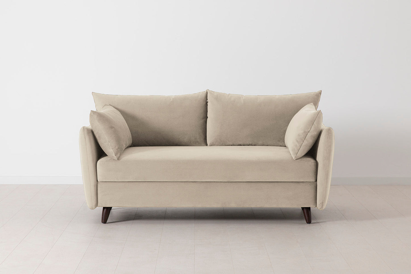 2,5-Sitzer-Schlafsofa Model 08, Knochenweiß