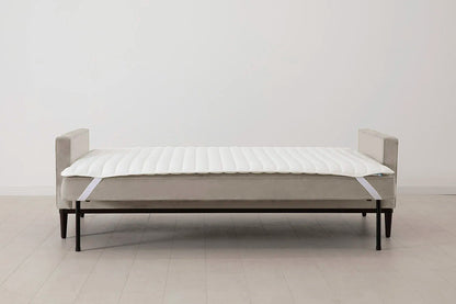 Model 02 Dreisitzer-Schlafsofa , Knochenweiß