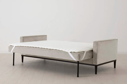 Model 02 Dreisitzer-Schlafsofa , Knochenweiß