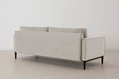 Model 02 Dreisitzer-Schlafsofa , Knochenweiß