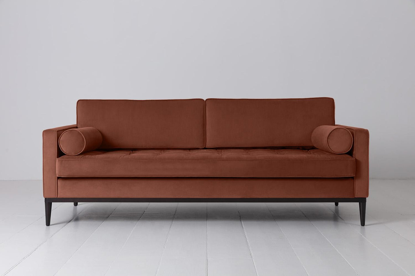 Model 02 3-Seater Sofa, Brick