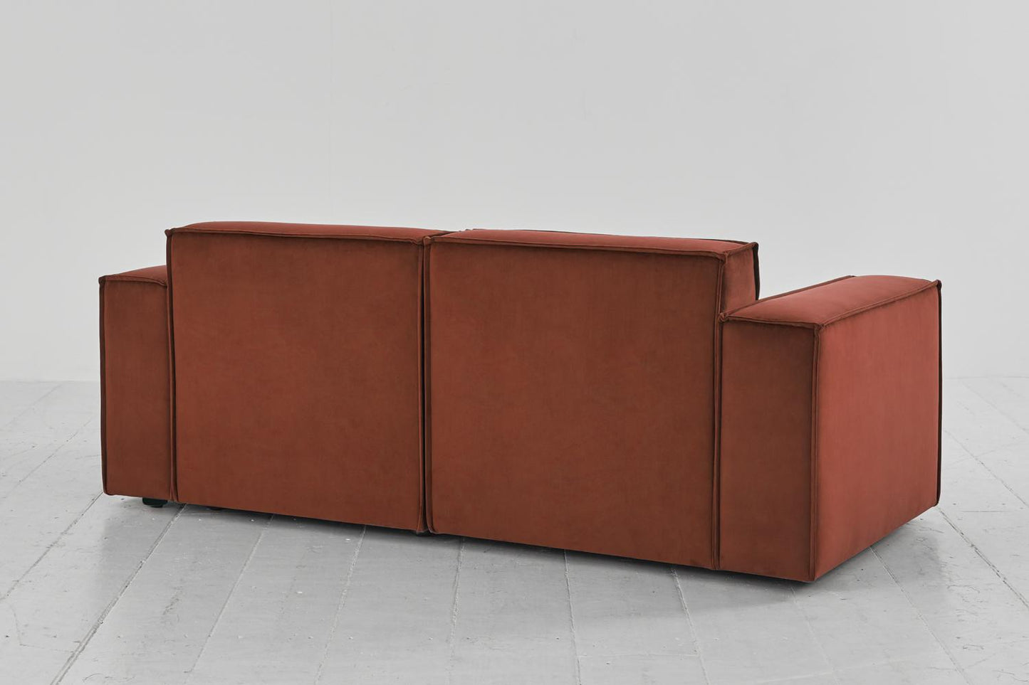 Model 03 2-Seater Right Chaise Sofa, Brick