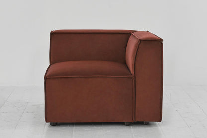 Model 03 Corner Sofa Module, Brick