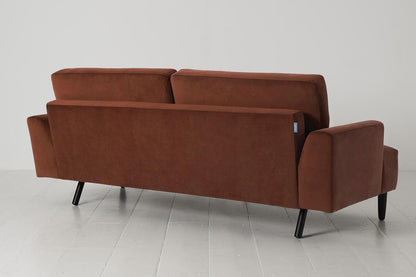 Model 05 3-Seater Sofa, Brick