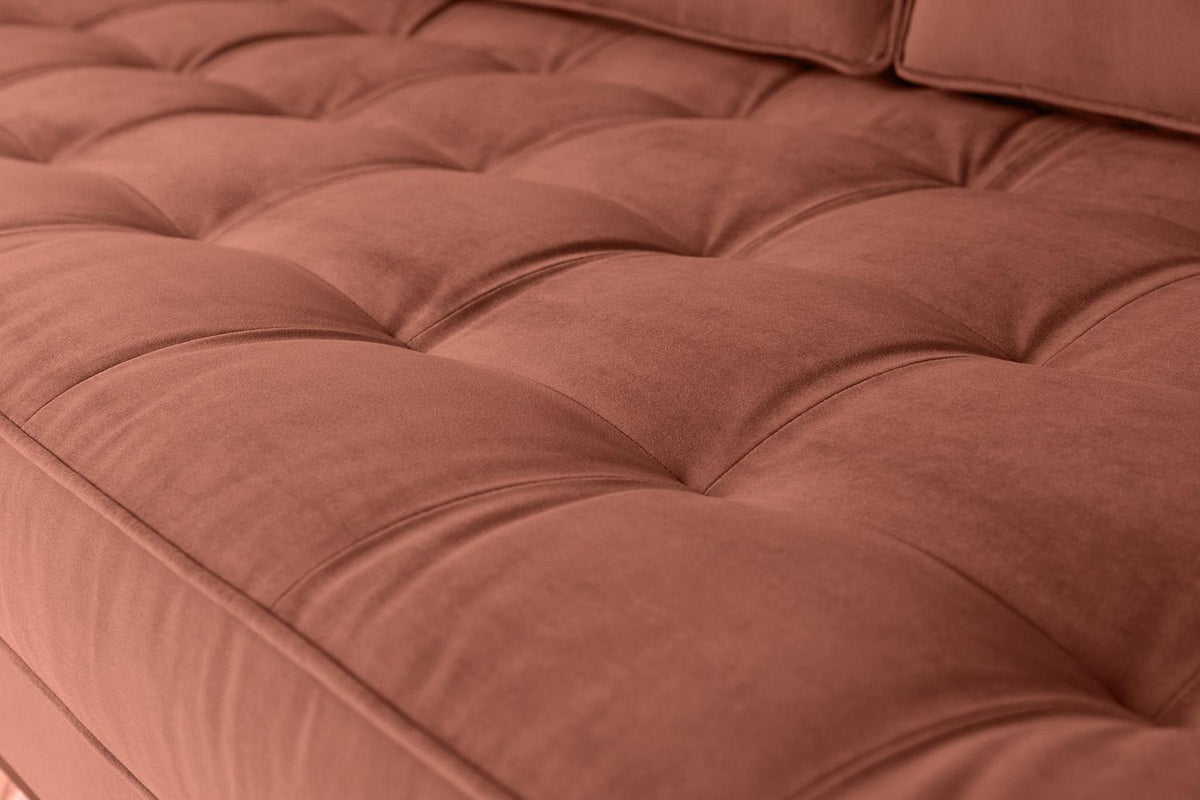 Model 02 2-Seater Sofa, Brick