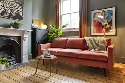 Model 01 3-Seater Sofa, Brick