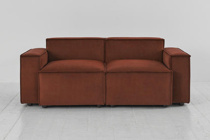 Model 03 2-Seater Sofa, Brick