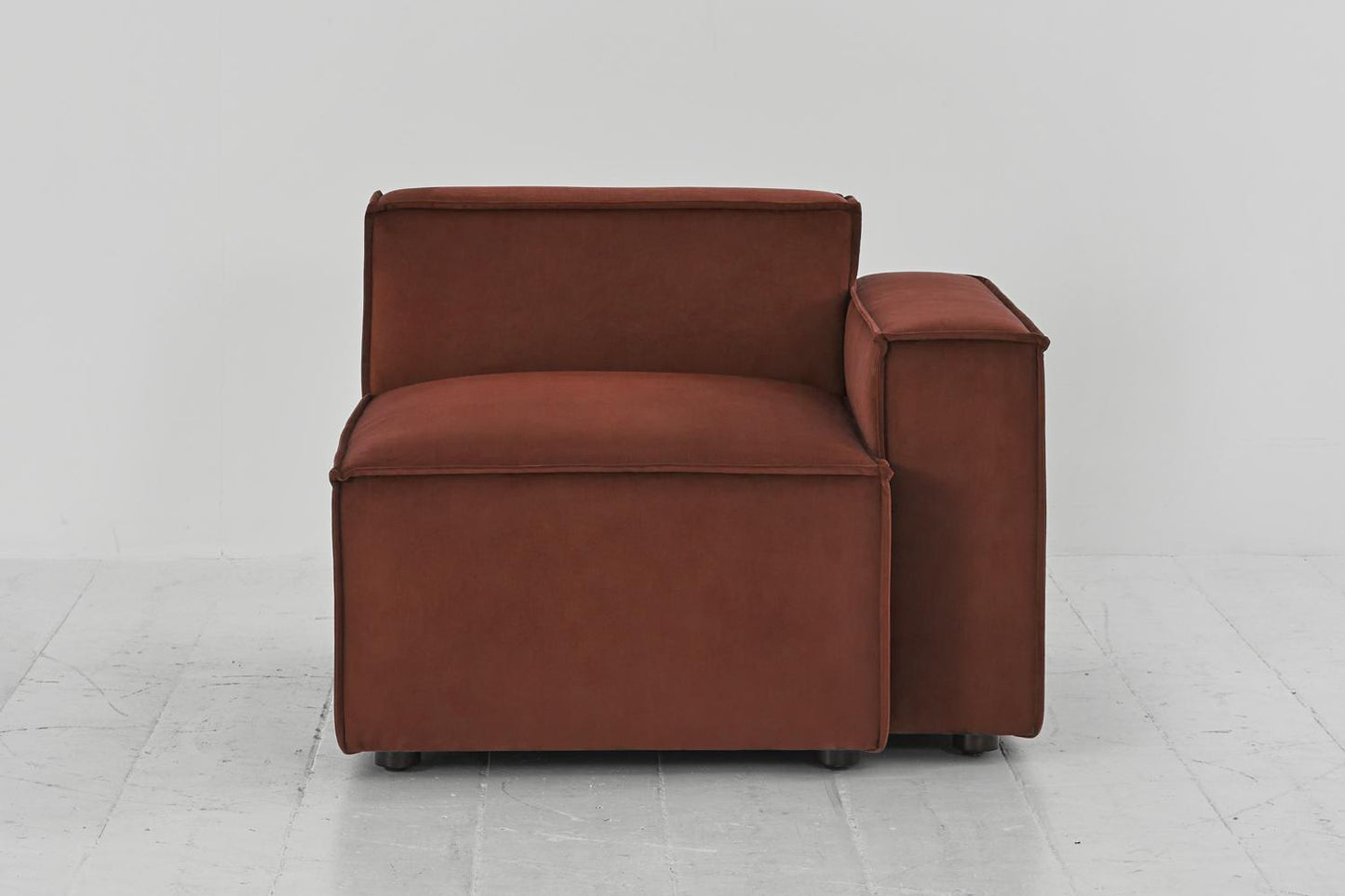 Model 03 Right Arm Sofa Module, Brick