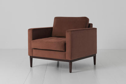 Model 02 Armchair, Brick