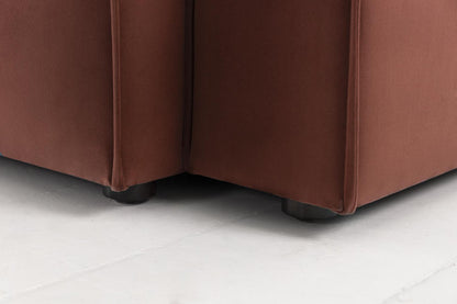 Model 03 2-Seater Sofa, Brick