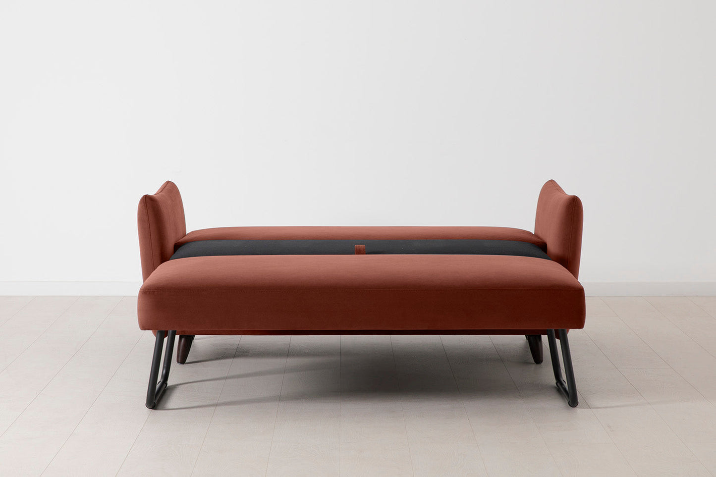 Model 08 Sofa Bed 2.5 Seater, Brick