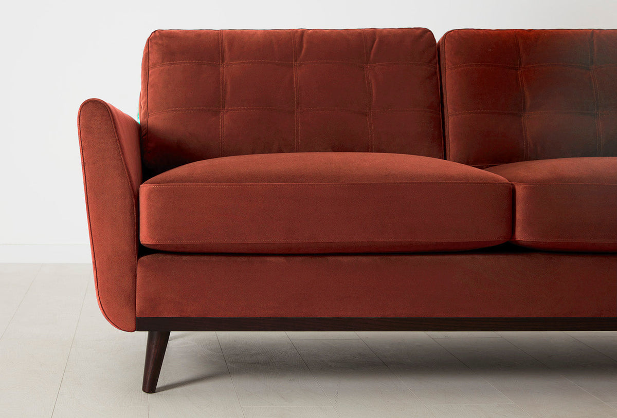 Model 10 2-Seater Sofa, Brick