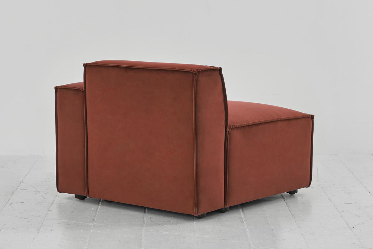 Model 03 Right Arm Sofa Module, Brick