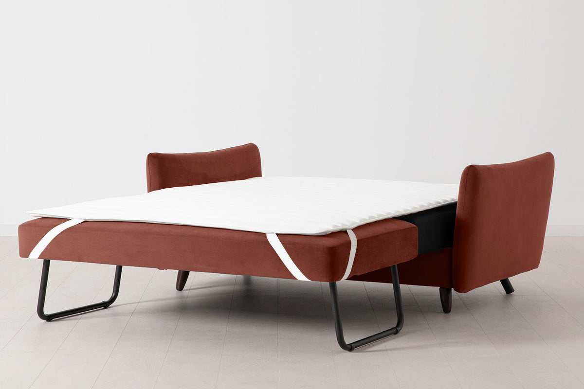 Model 08 Sofa Bed 2.5 Seater, Brick