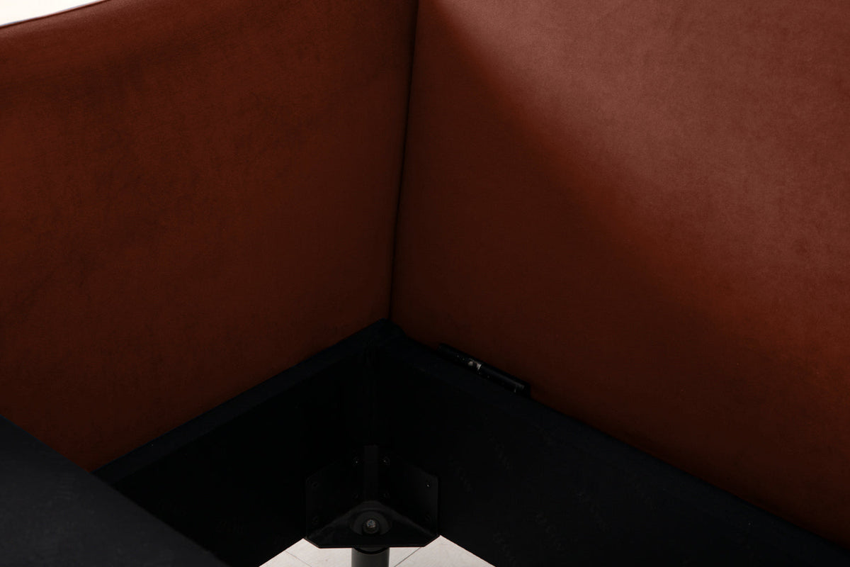 Model 08 Sofa Bed 2.5 Seater, Brick