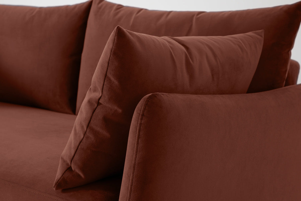 Model 08 Sofa Bed 2.5 Seater, Brick