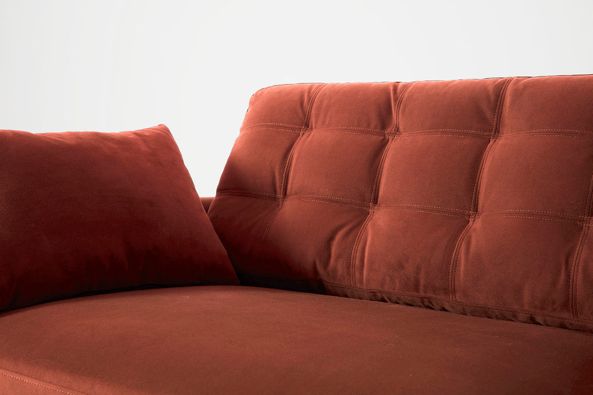 Model 10 2-Seater Sofa, Brick