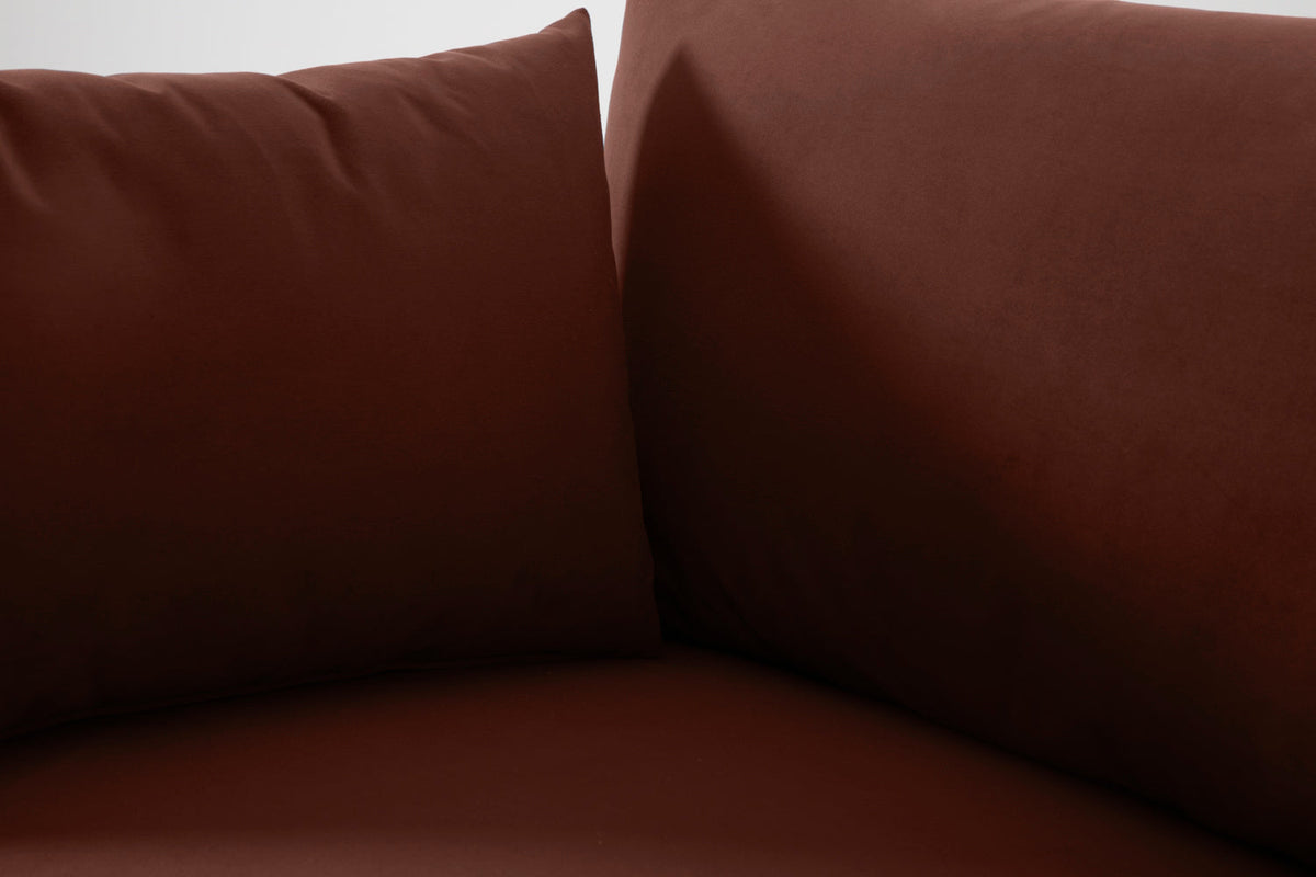 Model 08 Sofa Bed 2.5 Seater, Brick