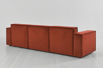Model 03 3-Seater Sofa, Brick
