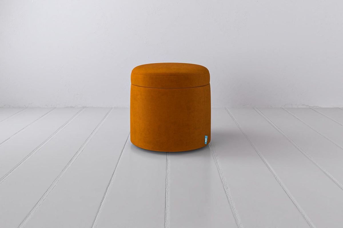 Polsterhocker 03, Bronze