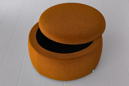 Polsterhocker 01, Bronze