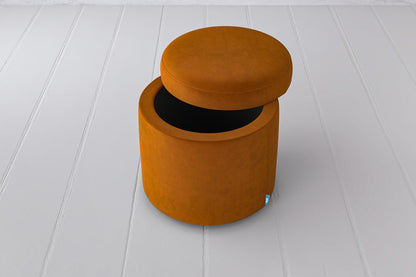 Polsterhocker 03, Bronze
