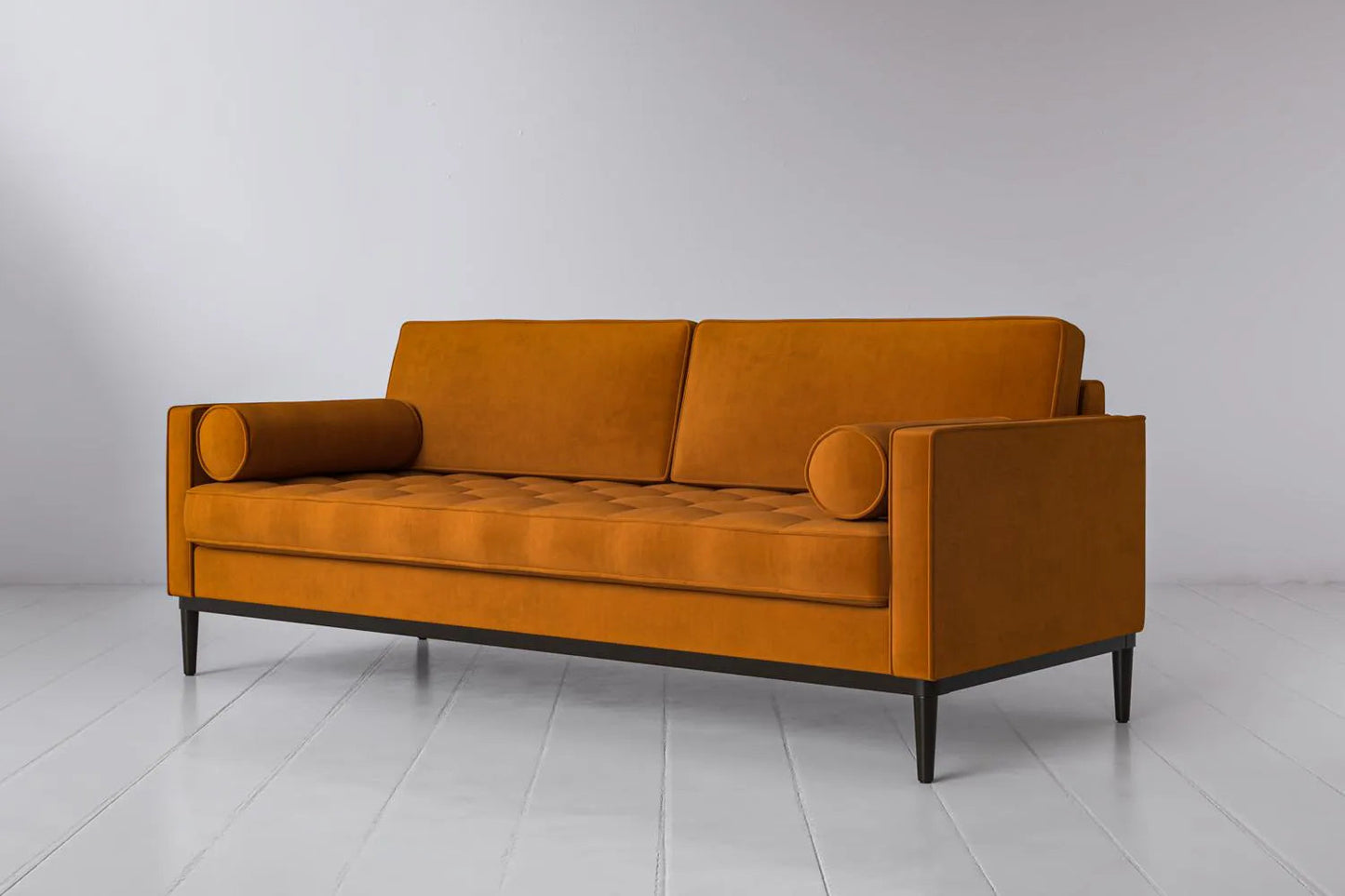 Model 02 Dreisitzer-Schlafsofa , Bronze