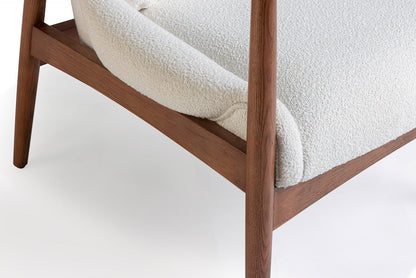 Sessel 01,  Elfenbeinfarbe