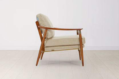 Sessel 03, Perlgrau