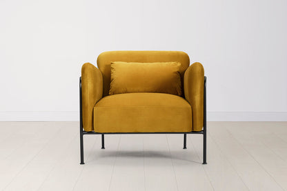 Sessel 04, Senfgelb