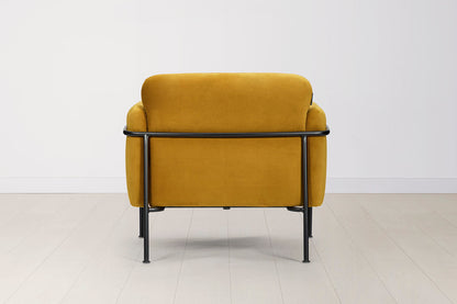 Sessel 04, Senfgelb