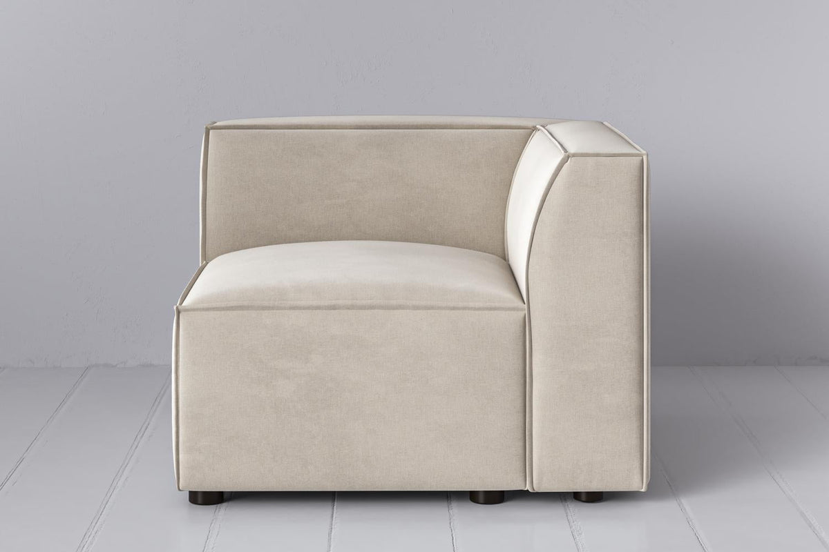 Model 03 Corner Sofa Module, Chalk