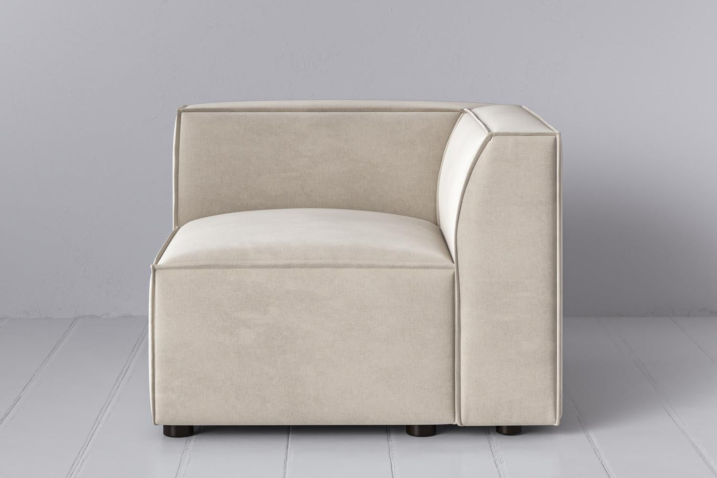 Model 03 Corner Sofa Module, Chalk