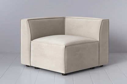 Model 03 Corner Sofa Module, Chalk